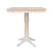 International Concepts 36 in. x 36 in. Square Top Pedestal Table - 41.9 in.H K-3636TP-27B-6B-2 - alternate 5